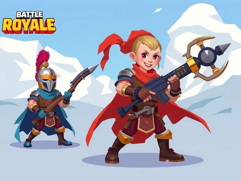 Pixel Battle Royale Warriors Weapons